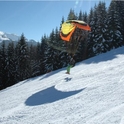 vol biplace parapente morzine