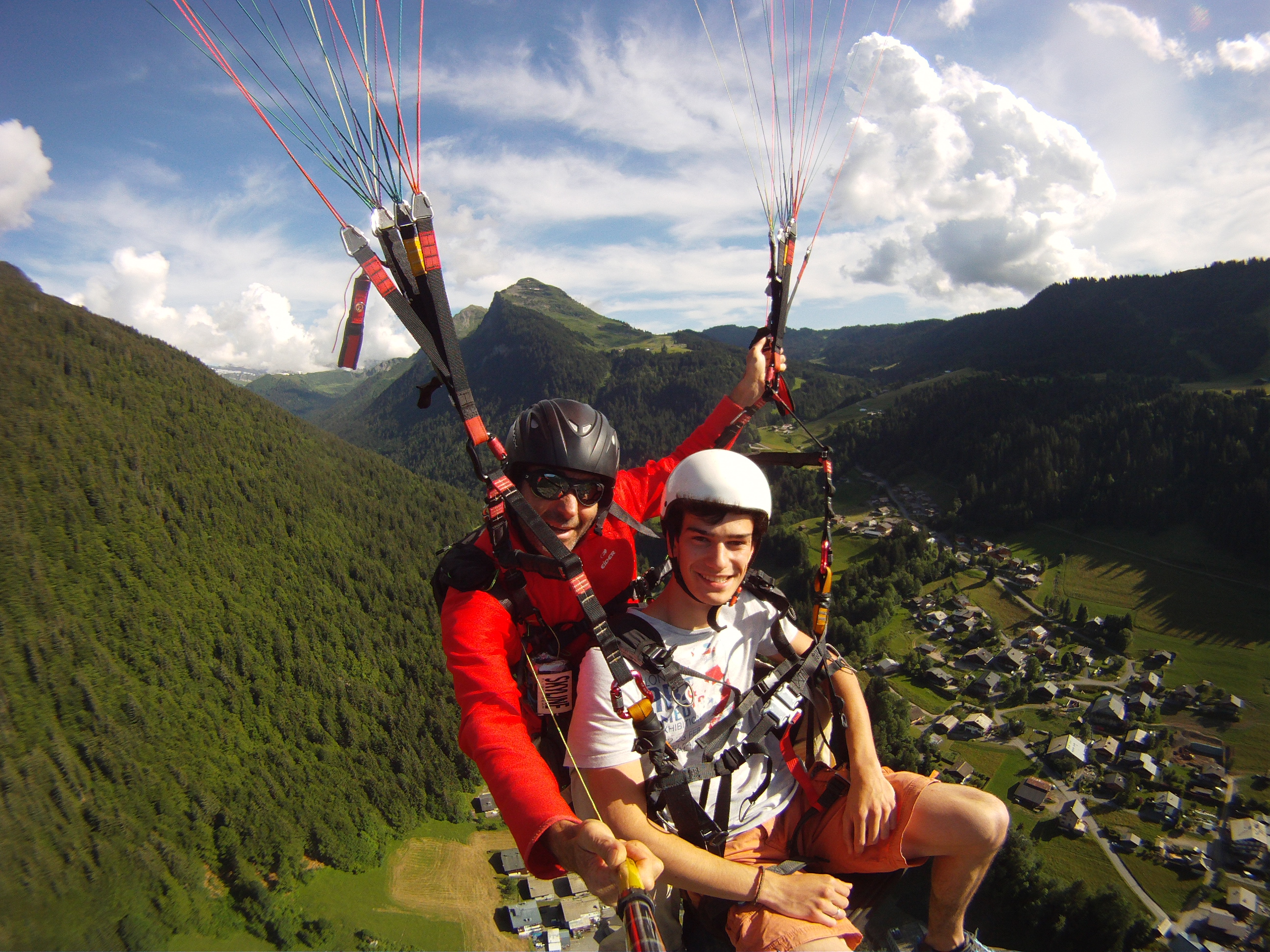 Tandem flight