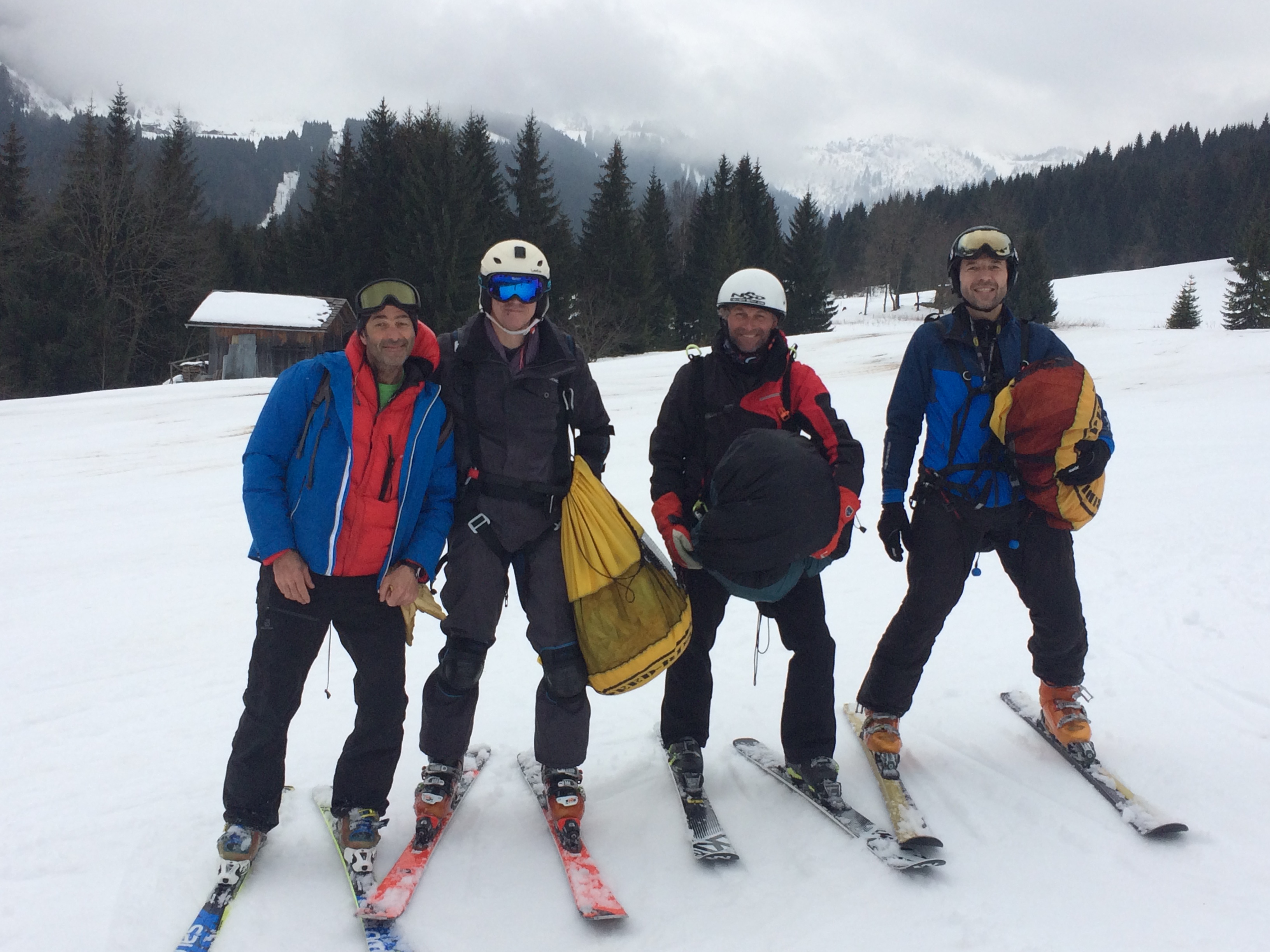 avec bernard stam en speed riding